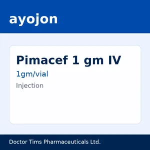 Pimacef 1 gm IV