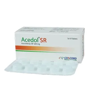 Acedol SR 200 (Strip of 10)