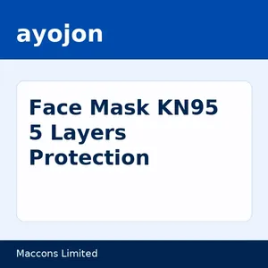 Face Mask KN95 5 Layers Protection