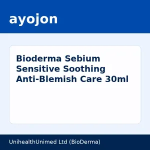 Bioderma Sebium Sensitive Soothing Anti-Blemish Care 30ml