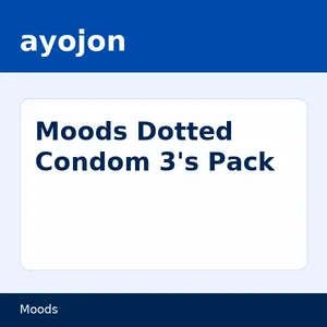 Moods Dotted Condom 3's Pack