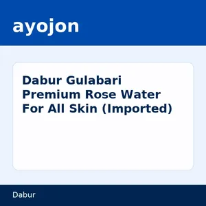Dabur Gulabari Premium Rose Water For All Skin (Imported)