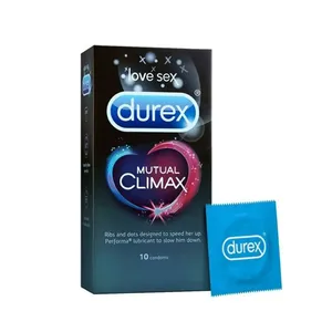 Durex Mutual Climax Dotted and Ribbed Condom 10Pcs Pack (India)