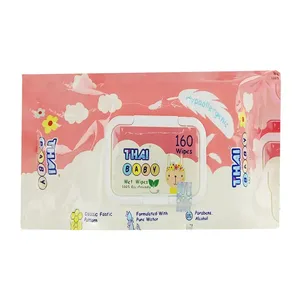 Thai Wet Wipes For Baby Moist Tissue 160's Pack