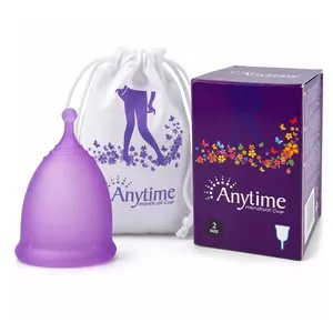 Anytime Menstrual Cup Reusable For Women Hygiene During Period Anytime Cup (2)