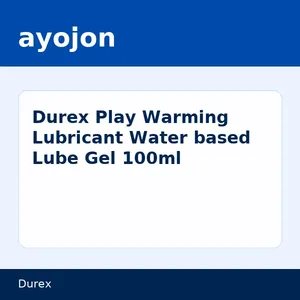 Durex Play Warming Lubricant Water based Lube Gel 100ml