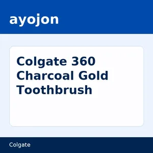 Colgate 360 Charcoal Gold Toothbrush