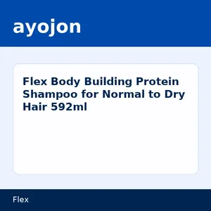 Flex Body Building Protein Shampoo for Normal to Dry Hair 592ml