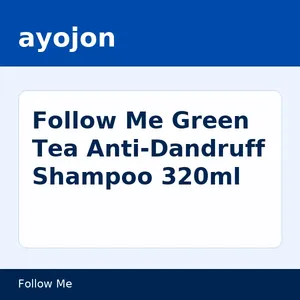 Follow Me Green Tea Anti-Dandruff Shampoo 320ml