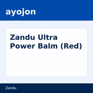 Zandu Ultra Power Balm (Red)