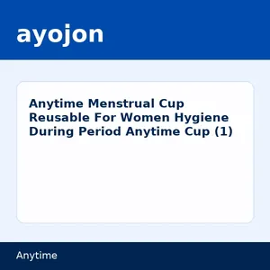 Anytime Menstrual Cup Reusable For Women Hygiene During Period Anytime Cup (1)