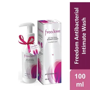 Freedom Antibacterial Intimate Wash 100ml