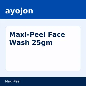 Maxi-Peel Face Wash 25gm
