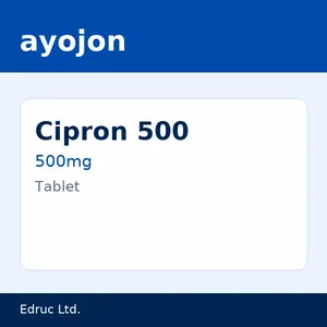 Cipron 500 (Strip of 10)