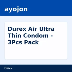 Durex Air Ultra Thin Condom - 3Pcs Pack