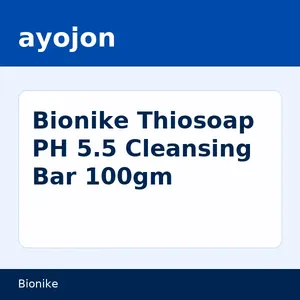 Bionike Thiosoap PH 5.5 Cleansing Bar 100gm