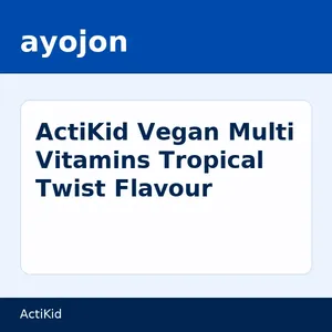 ActiKid Vegan Multi Vitamins Tropical Twist Flavour