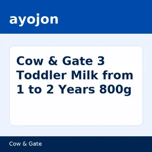 Cow & Gate 3 Toddler Milk from 1 to 2 Years 800g