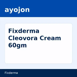 Fixderma Cleovora Cream 60gm