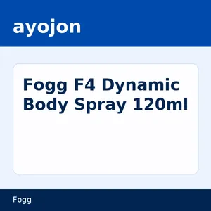Fogg F4 Dynamic Body Spray 120ml
