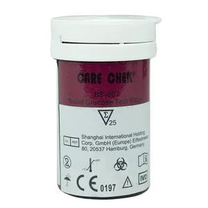 Care Chek Blood Glucose Test Strips 25's Pack