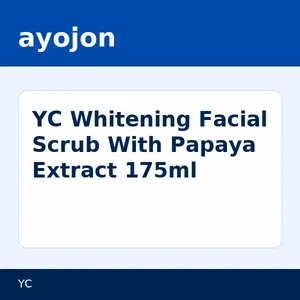 YC Whitening Facial Scrub With Papaya Extract 175ml