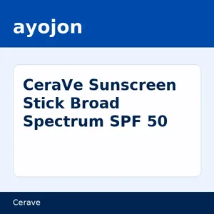 CeraVe Sunscreen Stick Broad Spectrum SPF 50