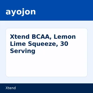 Xtend BCAA, Lemon Lime Squeeze, 30 Serving
