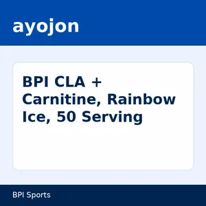 BPI CLA + Carnitine, Rainbow Ice, 50 Serving