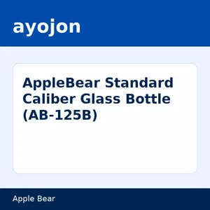AppleBear Standard Caliber Glass Bottle (AB-125B)