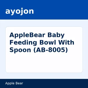 AppleBear Baby Feeding Bowl With Spoon (AB-8005)