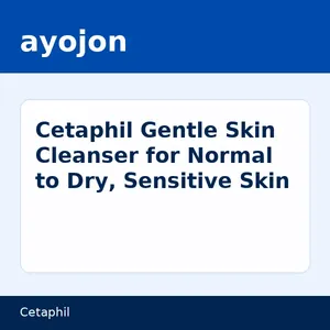 Cetaphil Gentle Skin Cleanser for Normal to Dry, Sensitive Skin