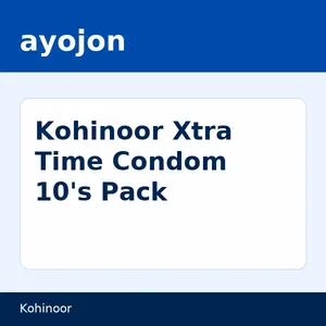 Kohinoor Xtra Time Condom 10's Pack