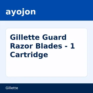 Gillette Guard Razor Blades - 1 Cartridge