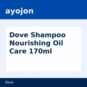 Dove Shampoo Nourishing Oil Care 170ml