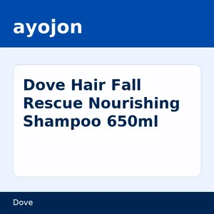 Dove Hair Fall Rescue Nourishing Shampoo 650ml