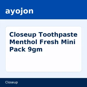Closeup Toothpaste Menthol Fresh Mini Pack 9gm