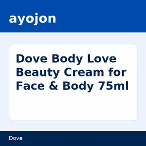 Dove Body Love Beauty Cream for Face & Body 75ml