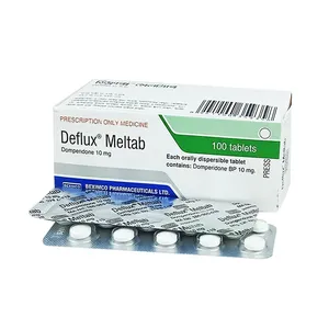 Deflux Meltab Dispersible (Strip of 10)