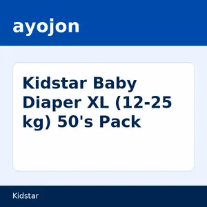 Kidstar Baby Diaper XL (12-25 kg) 50's Pack