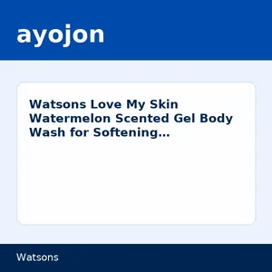 Watsons Love My Skin Watermelon Scented Gel Body Wash for Softening & Moisturising