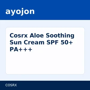 Cosrx Aloe Soothing Sun Cream SPF 50+ PA+++