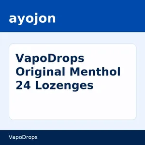 VapoDrops Original Menthol 24 Lozenges