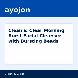 Clean & Clear Morning Burst Facial Cleanser with Bursting Beads