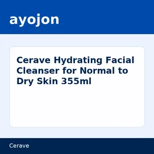 Cerave Hydrating Facial Cleanser for Normal to Dry Skin 355ml