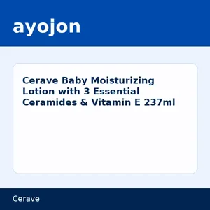 Cerave Baby Moisturizing Lotion with 3 Essential Ceramides & Vitamin E 237ml