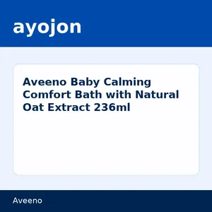 Aveeno Baby Calming Comfort Bath with Natural Oat Extract 236ml
