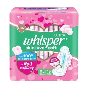 Whisper Ultra Skin Love XL 284mm - 15 Pcs