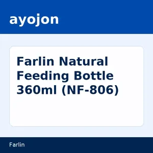 Farlin Natural Feeding Bottle 360ml (NF-806)