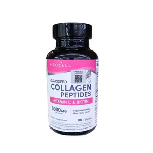 Neocell Grassfed Collagen Peptides + C & Biotin, 6000 mg, 90 Tablets (Box of 90)